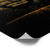 2024太陽の年おもしろい生涯二回太陽のEclipse ポスター (角)