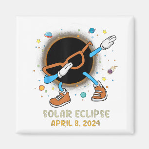 2024太陽の年の総おもしろい食の子供へ対象 マグネット