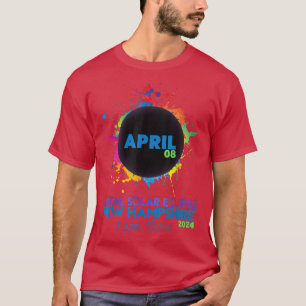 2024太陽の年ニューハンプシャー州カラフルの合計 Tシャツ