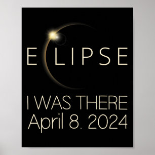 2024太陽の年4月8日の合計太陽の ポスター
