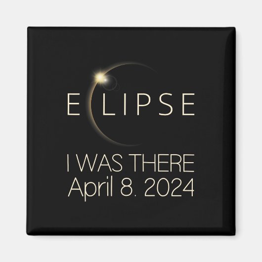 2024太陽の年4月8日の合計太陽の マグネット (正面)