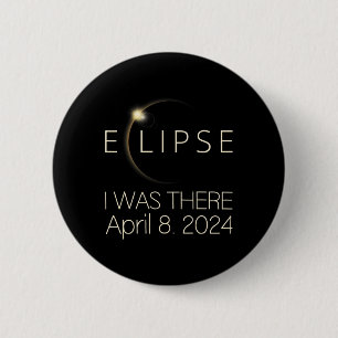 2024太陽の年4月8日の合計太陽の 缶バッジ