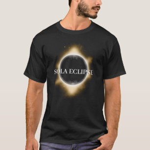 2024太陽の年4月8日の皆既日食 Tシャツ