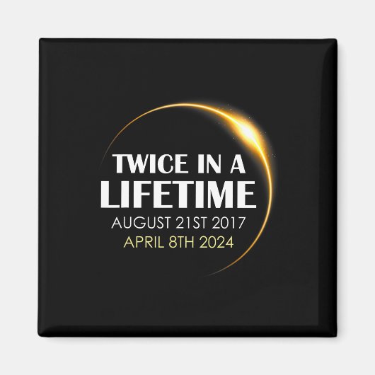 2024太陽の年Eclのライフタイムで2回のEclipseおもしろい太陽の マグネット (正面)