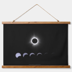 2024太陽の日食 吊り下げ型タペストリー