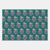 2024姉ユニコーンハート ラッピングペーパーシート (正面)