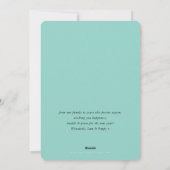 2024家族写真モダン楽しエレガントいカラフル シーズンカード (裏面)