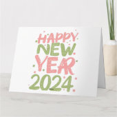 2024年あけましておめでとう カード (裏面)