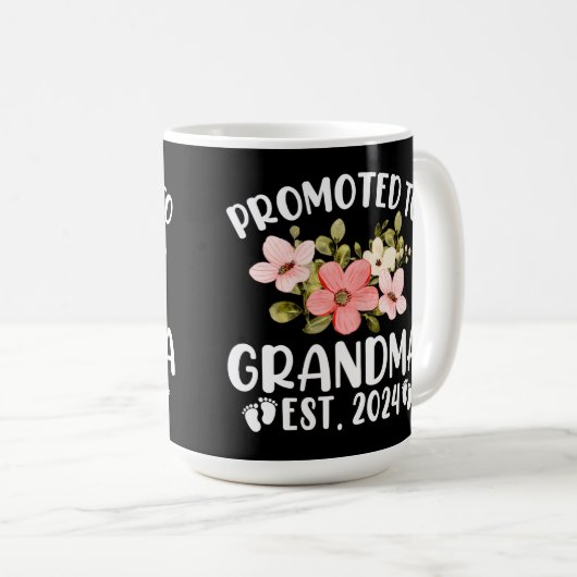 2024年おばあちゃんに初登用ナナフローラ コーヒーマグカップ (正面右)