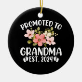 2024年おばあちゃんに初登用ナナフローラ セラミックオーナメント (正面)