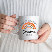 2024年おばあちゃんに母から昇進おばあちゃん マグカップ