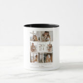 2024年おめでたい新年と家族のマグカップ マグカップ (中央)