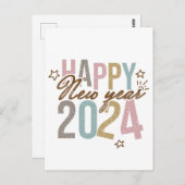 2024年おめでとう色 ポストカード (正面/裏面)