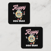 2024年おめでとう スクエア名刺 (正面/裏面)