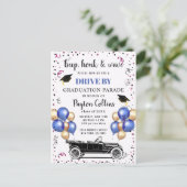 2024年おもしろいクラス卒業パーティーでドライブ 案内ポストカード (スタンド正面)