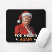 2024年おもしろい再びトランプ恋しく思スクリスマ マウスパッド (マウス)