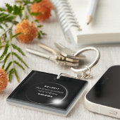 2024年および2017年の二重日食太陽の キーホルダー (正面右)