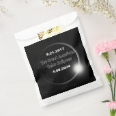 2024年および2017年の二重日食太陽の フェイバーバッグ (封をした状態)