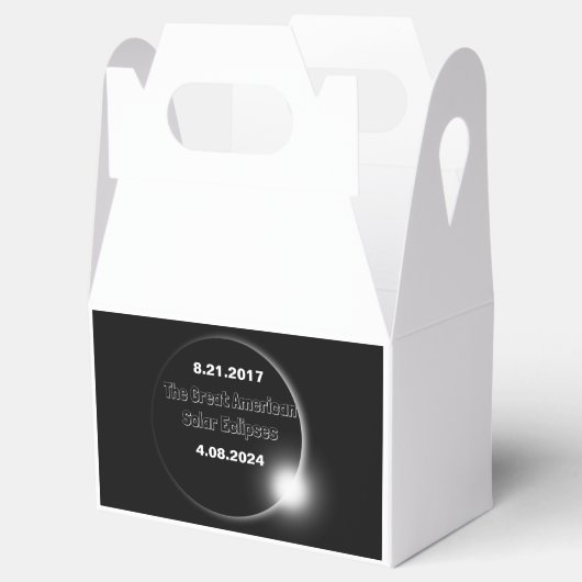 2024年および2017年の二重日食太陽の フェイバーボックス (オープン)