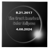 2024年および2017年太陽のEclipse Ceramic Til タイル (正面)