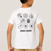 2024年から2025年まで同時配信 Tシャツ (裏面)