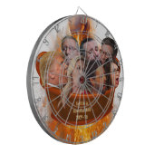 2024年から25年のハンドバスケットでマグカ共和党地獄おもしろい ダーツボード (正面左)