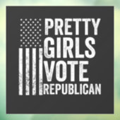 2024年かわいらし共和党員選挙の女子 ウィンドウサイン (シート3)