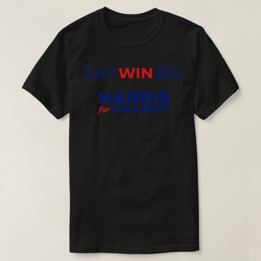 2024年にこのカマラを獲得しよう Tシャツ (デザイン正面)