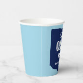 2024年にオハイオブルーを反転 紙コップ (右)