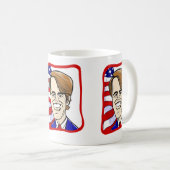 2024年にオルーケに投票 コーヒーマグカップ (正面右)