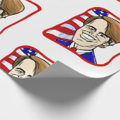 2024年にオルーケに投票 ラッピングペーパー (角)