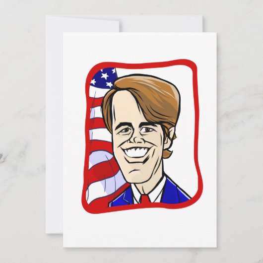 2024年にオルーケに投票 招待状 (正面)