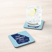 2024年にグルジアブルーを反転 コースター (右側)