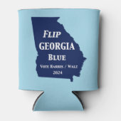 2024年にグルジアブルーを反転 缶クーラー (正面)