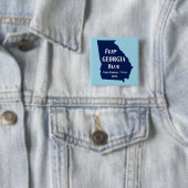 2024年にグルジアブルーを反転 缶バッジ (インサイチュ)