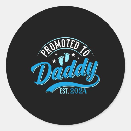 2024年にパパ2024年に昇進 ラウンドシール (正面)