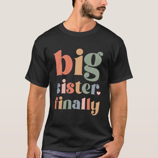 2024年にビッグシスターに昇進 Tシャツ (正面)