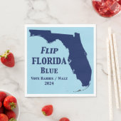 2024年にフロリダブルーを反転 スタンダードランチョンナプキン (インサイチュ)