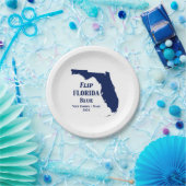 2024年にフロリダブルーを反転 ペーパープレート (パーティー)