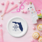 2024年にフロリダブルーを反転 ペーパープレート (パーティー)