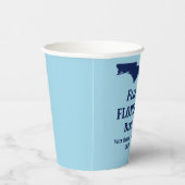 2024年にフロリダブルーを反転 紙コップ (右)