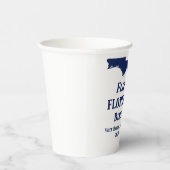 2024年にフロリダブルーを反転 紙コップ (右)