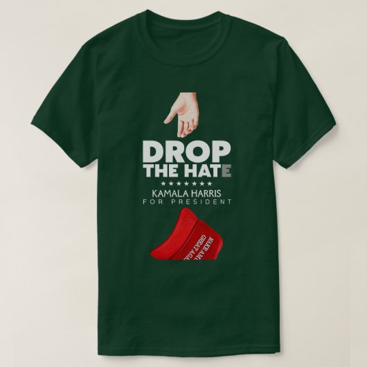 2024年にヘイトカマラを倒す Tシャツ (デザイン正面)