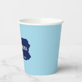 2024年にペンシルバニアの青を反転 紙コップ (左)