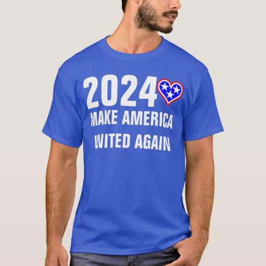 2024年に再びアメリカを統一された作る Tシャツ (正面)
