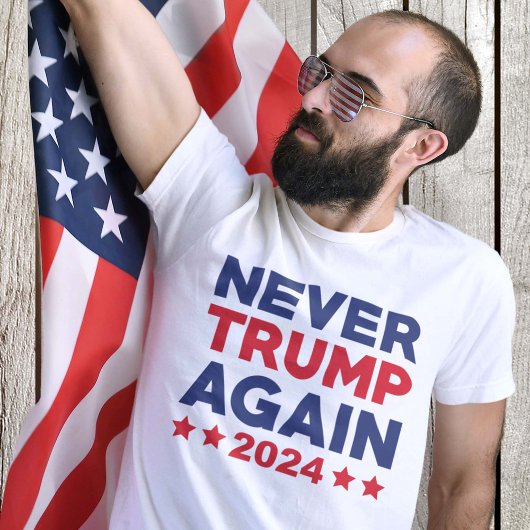 2024年に再びトランプをしない Tシャツ