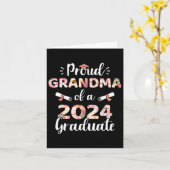 2024年に卒業したおばあちゃん カード (黄色い花)