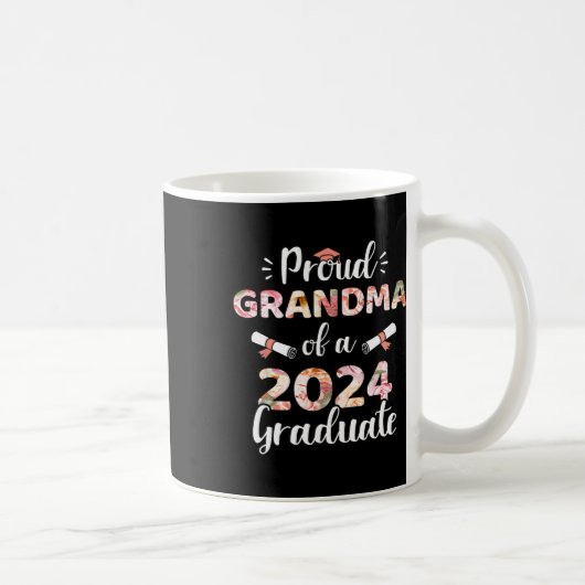 2024年に卒業したおばあちゃん コーヒーマグカップ (右)