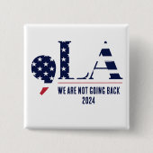 2024年に戻らないコンマLa 缶バッジ (正面)