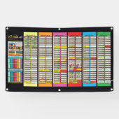 2024年に更新されたSabbatical & Jubileeチャート 横断幕 (横)